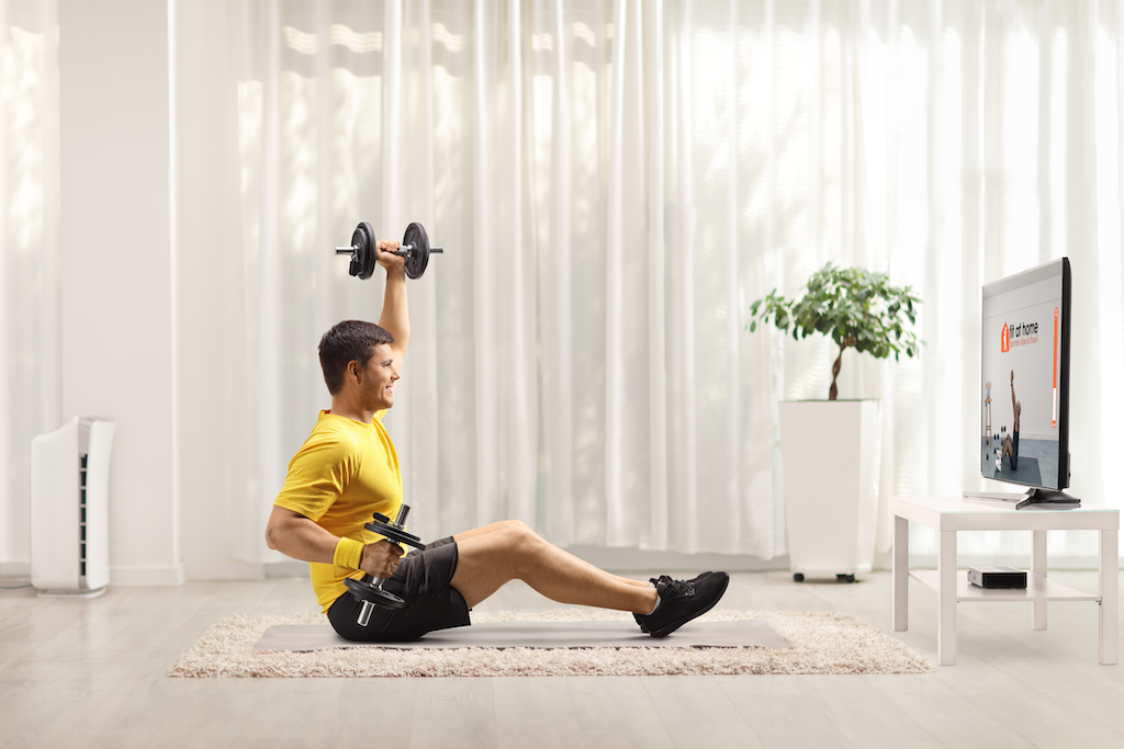 Kracht & Fit workout met Fit at Home