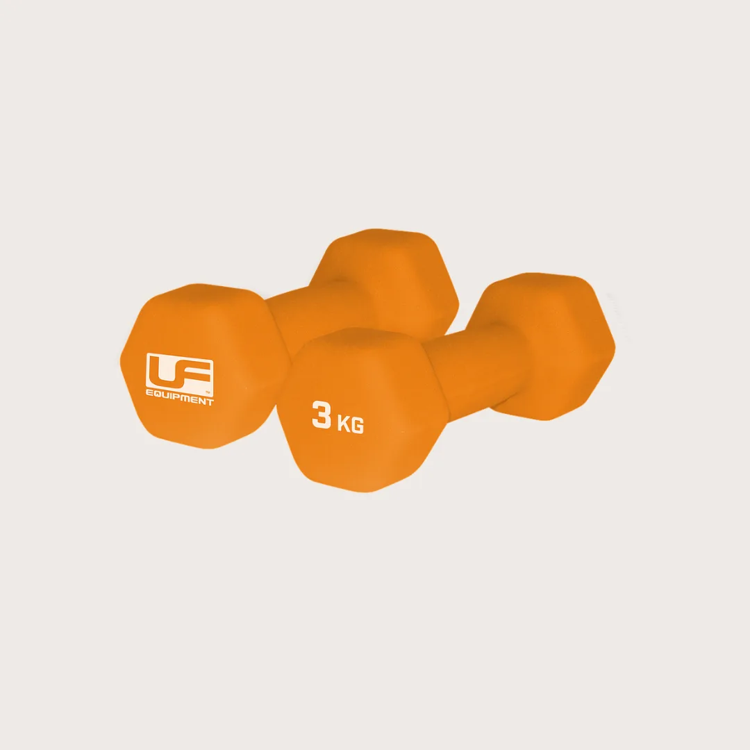 Dumbbell set orange | 3 KG