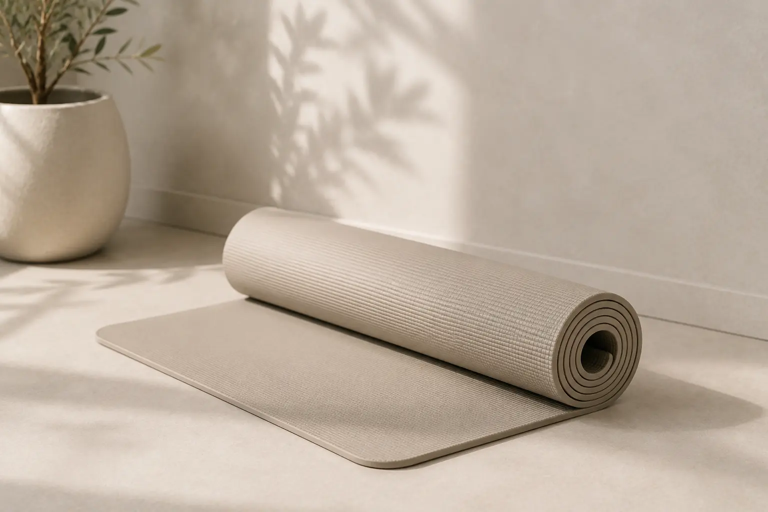 Yogamat voor yoga, pilates en thuis workouts