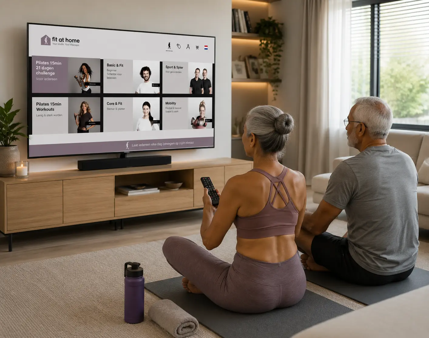 veilige thuisworkouts voor ouderen met Fit at Home