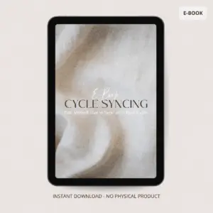 Cycle Syncing E-book